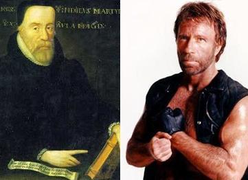 William Tyndale and Chuck Norris