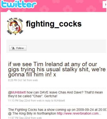 Fighting Cocks Threat