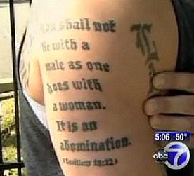 Leviticus Tattoo