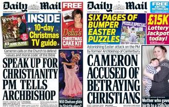Daily Mail Archbishop PM